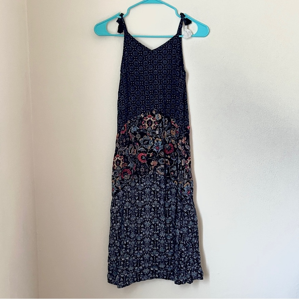 Art class Girls' Sleeveless Boho Floral Dress Size Medium 7/8